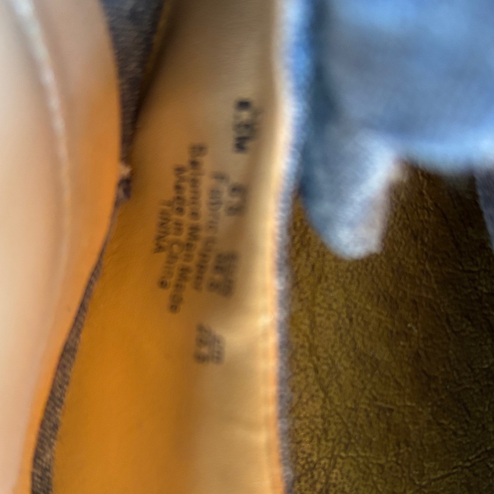 Naturalizer Women's Denim Blue Slingback Shoes - Picture 7 of 7